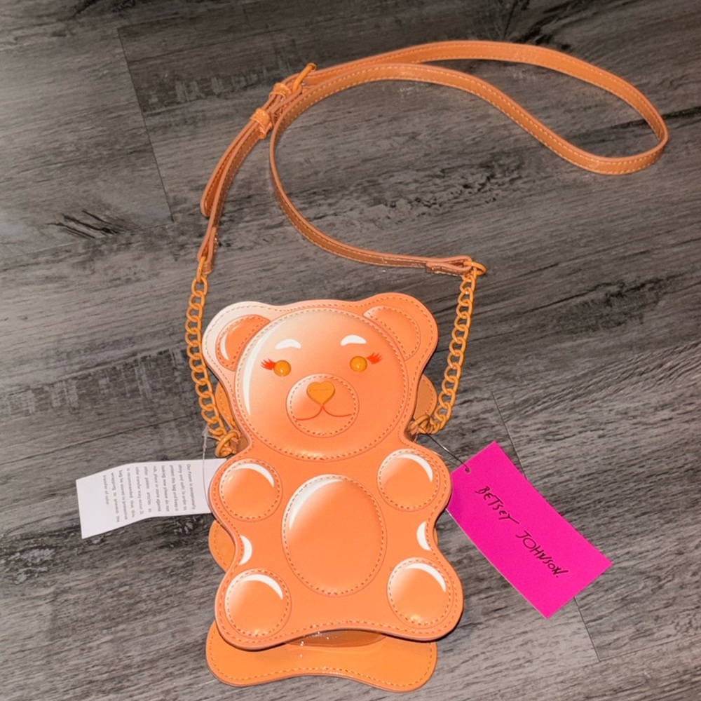 Betsy Johnson, viral gummy bear cross body